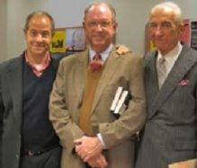 From left: Ted Gup, Charles Michener, and Gay Telese. Photo: William Marling