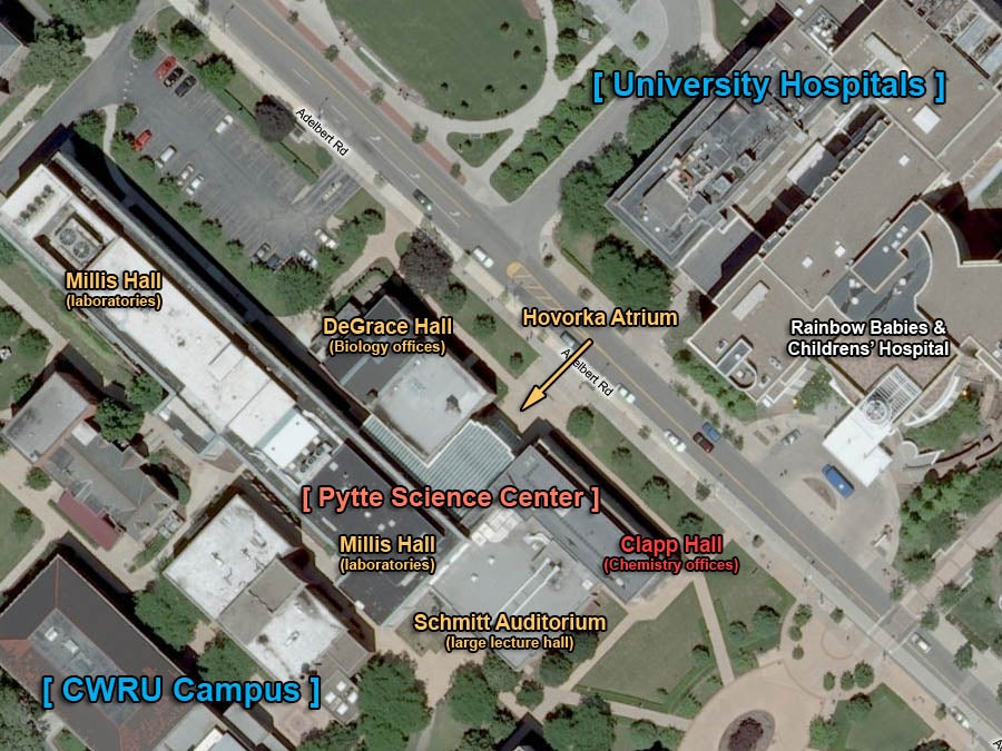 Satellite map