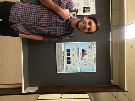 Marvin representing the group at KSL