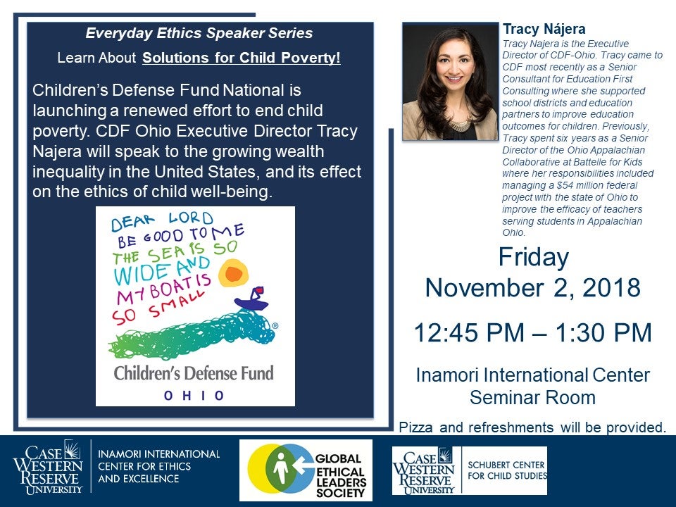 Tracy Najera, OH CDF Director, Learn About Solutions for Child Poverty