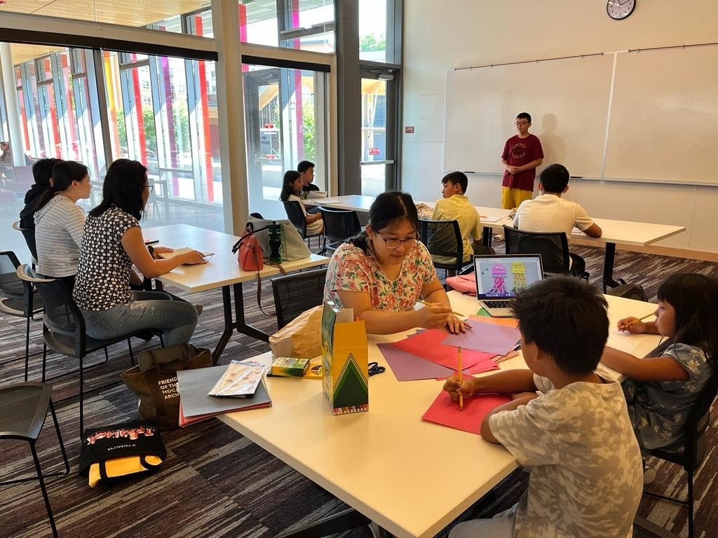 Amanda Li at 2023 Public Speaking Program