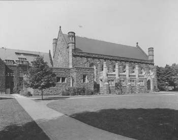 Harkness Chapel with 1917 addition