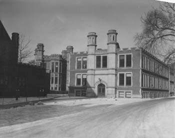 Mather Memorial Building with 1929 addition