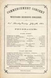 commencement concert program