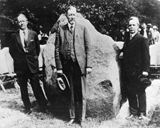 President Howe with faculty