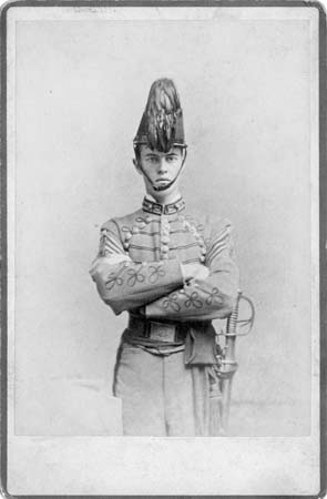 Charles S. Howe, Commander, Students Battalion, Mass. Agricultural College, 1878