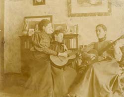3 women playing
