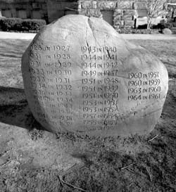 Second Hudson Relay Rock, 1990
