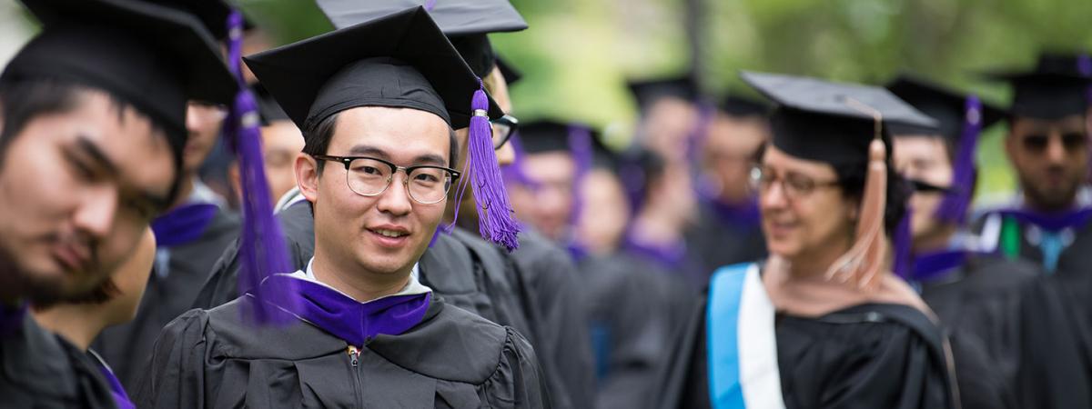 CWRU Law students at graduation