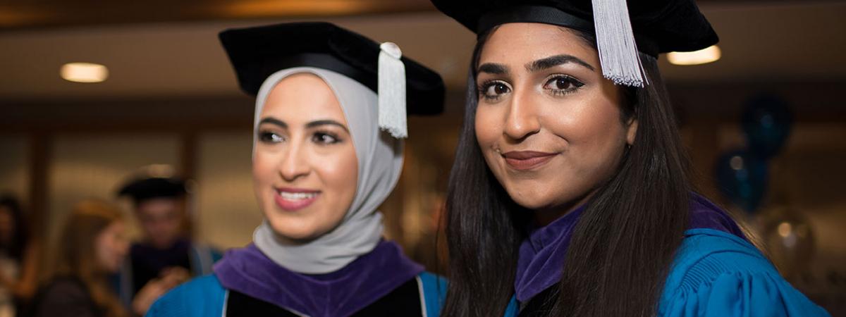 Two CWRU Law SJD students at graduation