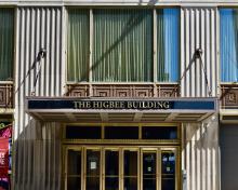 Facade of the Higbee building