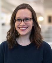 Stephanie Church in the atrium
