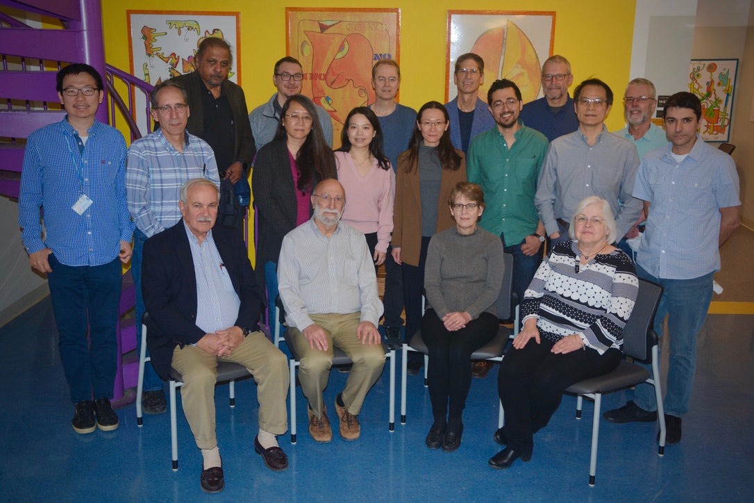 Group photo of the Biochemistry Department Primary Faculty