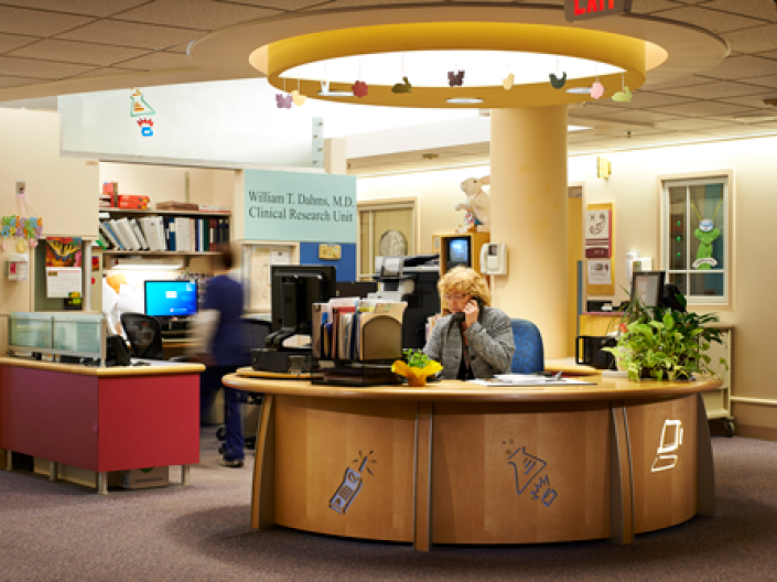 The Dahms Clinical Research Unit (DCRU) provides research-dedicated facilities for clinical and translational research.