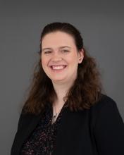 Woman with dark hair