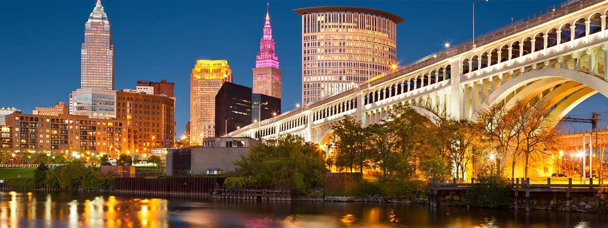 Skyline of Cleveland, Ohio