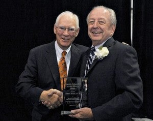 john-massie-daniel-clancy photo of Daniel Clancy Alumni Service Award winner John Massie