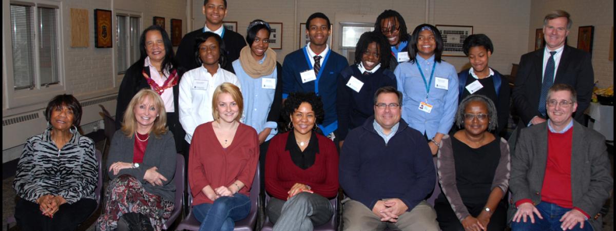 The Provost Scholars Mentors and Students from 2013. 