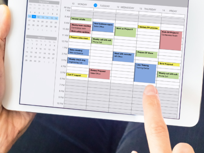 Appointment calendar