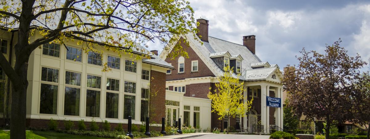 Alumni Center Left Driveway