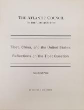 Cover for "Tibet, China and the United States"