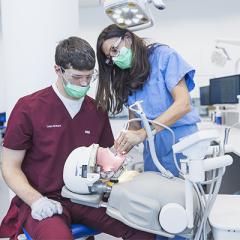 CWRU School of Dental Medicine simulation clinic