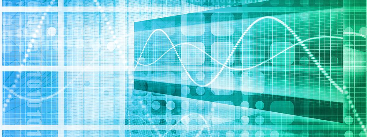 Abstract scientiic image for news header