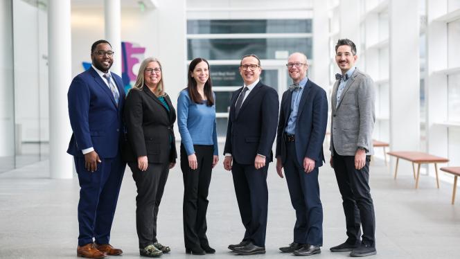 Group of people smiling