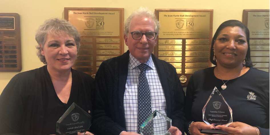 School of Medicine Staff Award winners