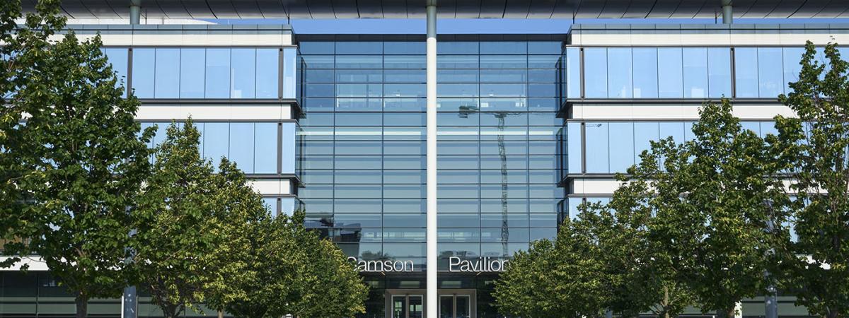 Image of the outside of the Health Education Campus