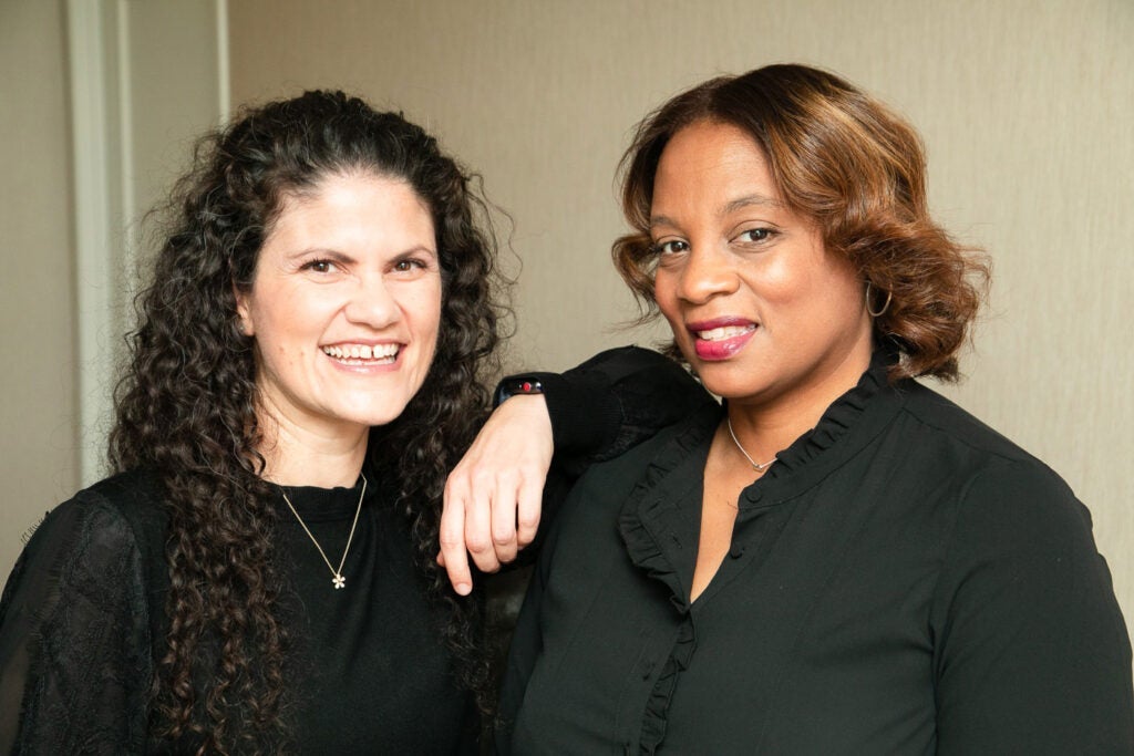 Photo of Lauren Calandruccio and Jessica Sullivan